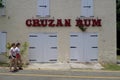 Tourists Visiting the Cruzan Rum Distillery Royalty Free Stock Photo