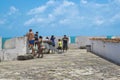 Tourists Visiting Forte dos Reis Magos Natal Brazil