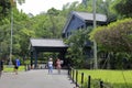 Tourists visiting grandee Royalty Free Stock Photo