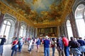 Tourists visiting Mirror's Hall