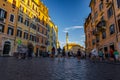 Tourists Visiting Rome Italy Streets Royalty Free Stock Photo