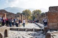 Antique site of Pompei