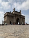 Tourists at the Gateway of India, Mumbai Royalty Free Stock Photo