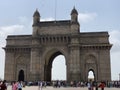 Tourists at the Gateway of India, Mumbai Royalty Free Stock Photo