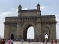 Tourists at the Gateway of India & Taj Mahal Hotel, Mumbai