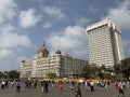 Tourists at the Taj Mahal Hotel, India