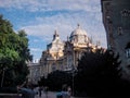 Tourists walking in the downtown of Prague, Czeck Republic Royalty Free Stock Photo