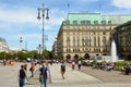 Tourists walking in Pariser Platz Berlin, Germany