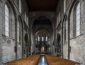 Tournai Doornik, Walloon Region - Belgium - Interior design of the Saint Quentin catholic Roman church