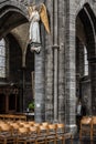 Tournai Doornik, Walloon Region - Belgium - Interior design of the Saint Quentin catholic Roman church