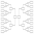 Tournament quarter finals of the championship table on sports with a selection of the finalists and the winner. vector Royalty Free Stock Photo