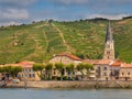 Tournon sur Rhone Royalty Free Stock Photo