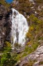 Touron waterfall in Melon, Ourense, Spain Royalty Free Stock Photo