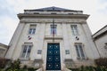 Architectural detail of the Departmental Council of Indre et Loire in Tours, France
