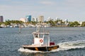 Tow boat on the Florida waterways