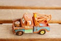 Tow Mater toy vehicle Royalty Free Stock Photo