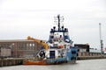 Tow ships from Fairplay at the Vlaardingen Harbor