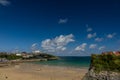 Towan beach, Newquay Royalty Free Stock Photo