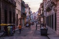 Towards Centro Havana at dusk