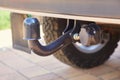 Towbar on a car Royalty Free Stock Photo