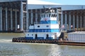 Towboat at Port Fourchon, Louisiana