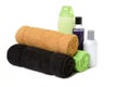 Towels and bath stuff 2 Royalty Free Stock Photo