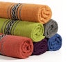 Towels in different color