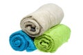 Towels rolls Royalty Free Stock Photo