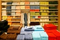 Towels shelf Royalty Free Stock Photo