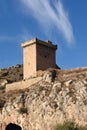 Tower of Alhama de Aragon, Royalty Free Stock Photo