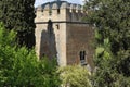 Tower of the Alhambra Complex, Granada, Spain Royalty Free Stock Photo