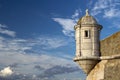 Tower of the ancient Fort in Lagos, Algarve, Portugal Royalty Free Stock Photo