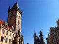 Tower with the Astronomical Clock Royalty Free Stock Photo