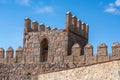 Tower at Avila Medieval Walls - Avila, Spain Royalty Free Stock Photo