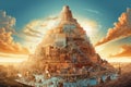 Tower of Babel: Humanity\'s Skyward Ambition and Diversity