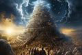 Tower of Babel: Humanity\'s Skyward Ambition and Diversity