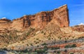 Tower of Babel Rock Formation Canyon Arches National Park Moab Utah Royalty Free Stock Photo