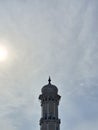 Tower of the baiturahman mosque in Banda Aceh