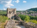Tower of Baldwin located in the famous medieval fortress Tsarevets, Veliko Tarnovo