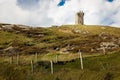 Tower at Banba`s Crown. Malin Head. Inishowen. county Donegal. Ireland Royalty Free Stock Photo