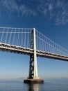 Tower of Bay Bridge on San Francisco Side