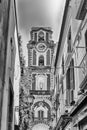 Tower bell of Sorrento Cathedral, Italy Royalty Free Stock Photo