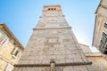 St Mary`s church in old town Cres, Croatia Royalty Free Stock Photo