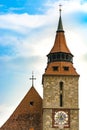 Tower of the Black Church in Brasov, Romania Royalty Free Stock Photo