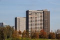 Tower blocks on the Carpenters Estate , East London