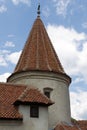 Tower at Bran castle Royalty Free Stock Photo