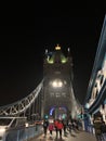 View of the world famous Tower Bridge in London, UK