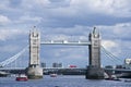 Tower bridge crossing London England