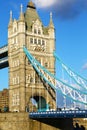 Tower Bridge detail, London Royalty Free Stock Photo