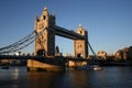 Tower Bridge at dusk Royalty Free Stock Photo